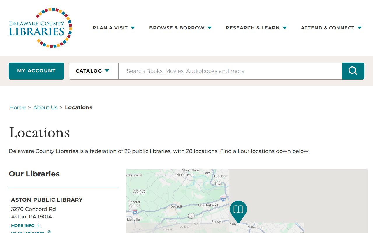 Chester city directory research route at J. Lewis Crozer Library